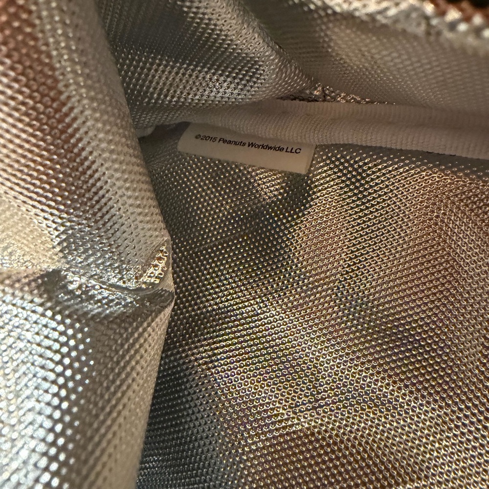 2015 Peanuts Snoopy mini backpack insulated pocket - image 9
